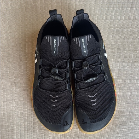 Vivobarefoot Recycled Black White EUR 39L Primus Trail Knit Obsidian - Picture 4 of 12